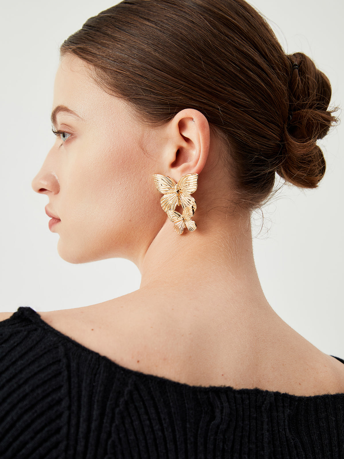 Double Butterflies Earrings