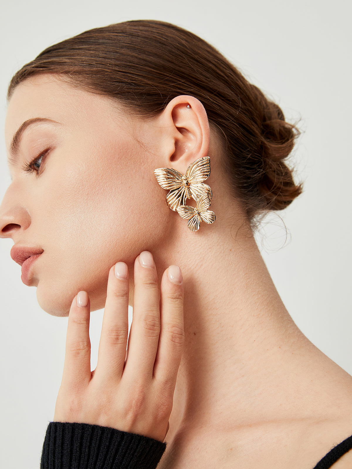 Double Butterflies Earrings