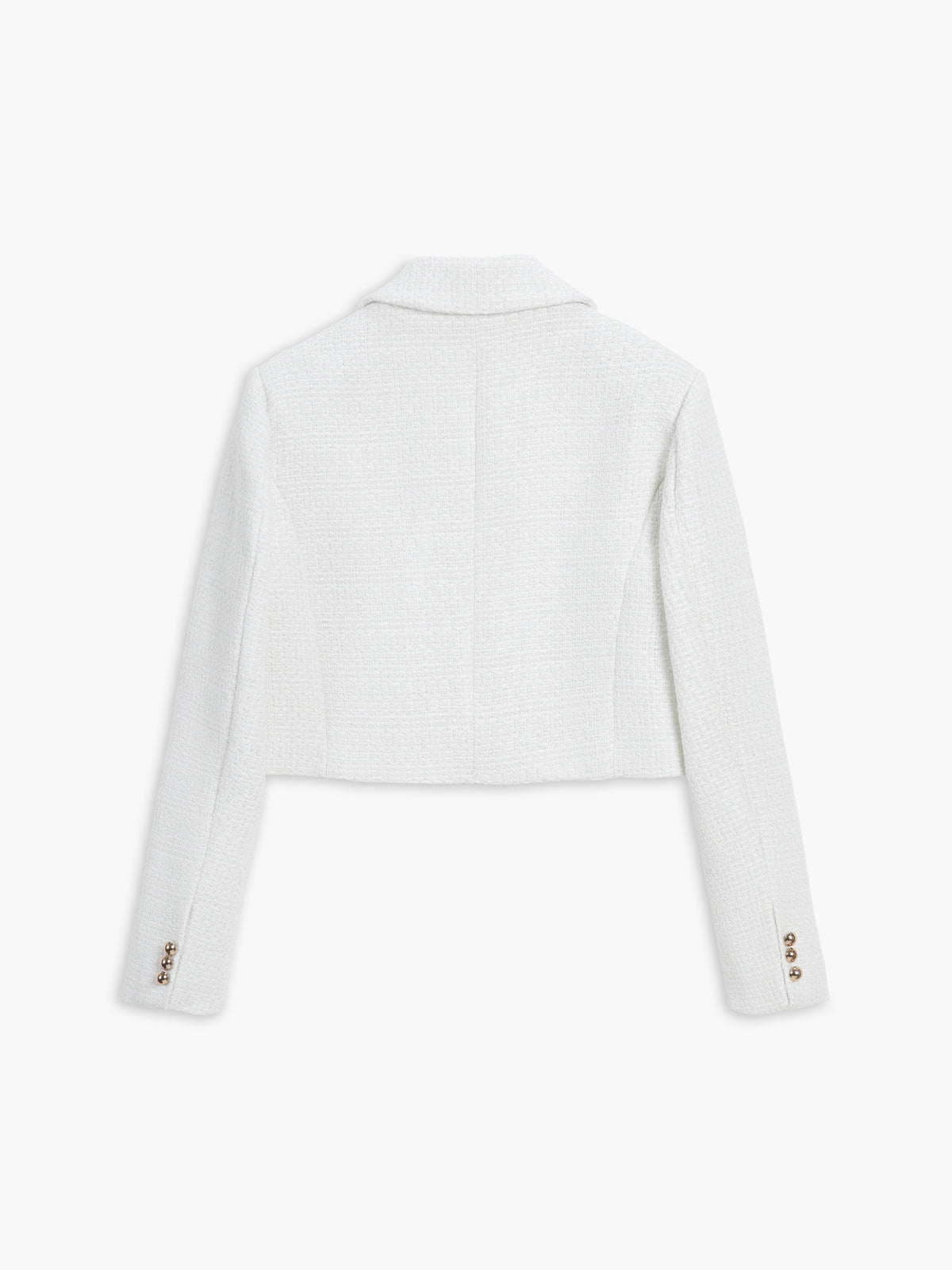 Vintage Double Breasted Cropped Blazer