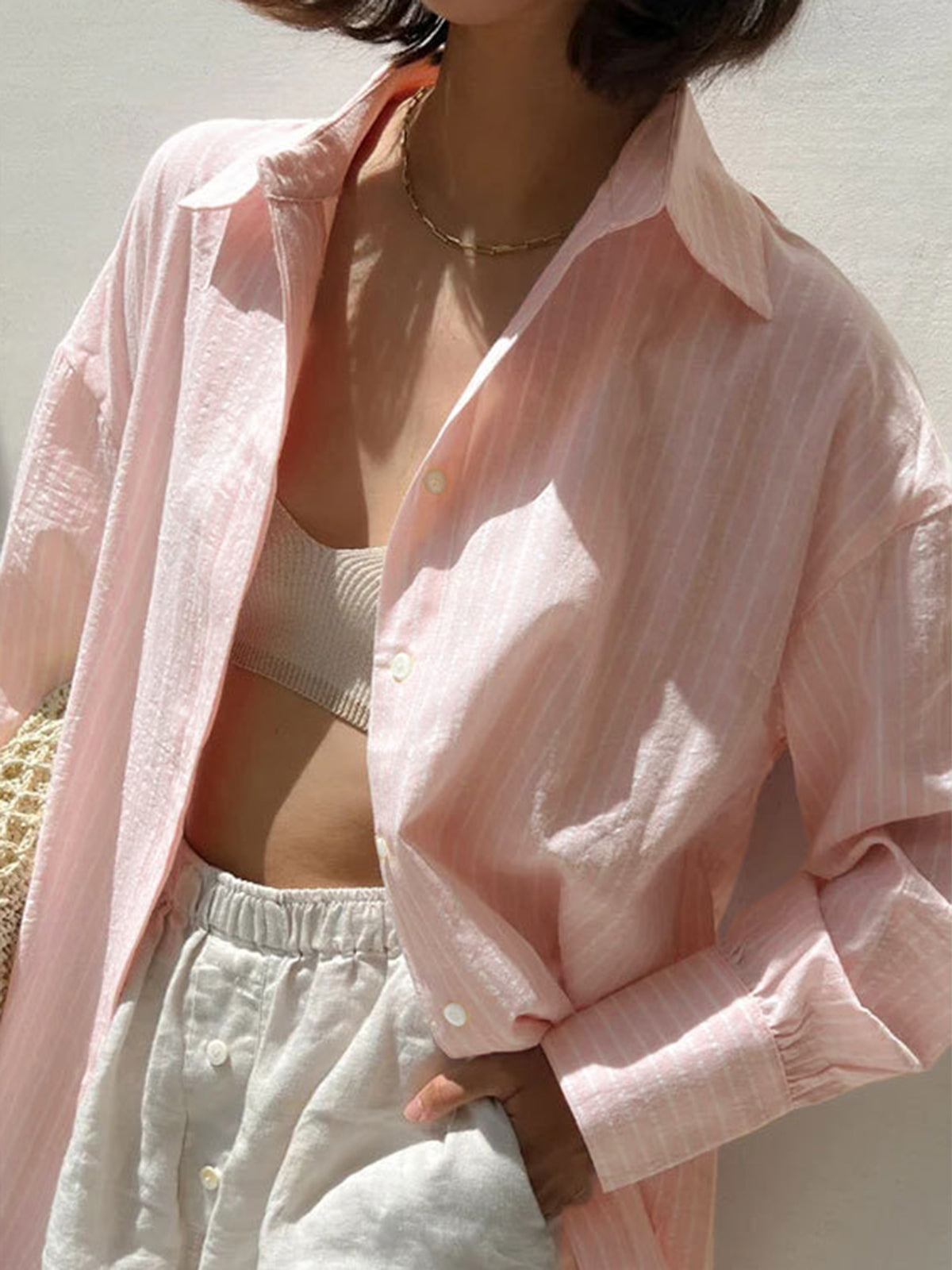 Striped Long Sleeve Shirt