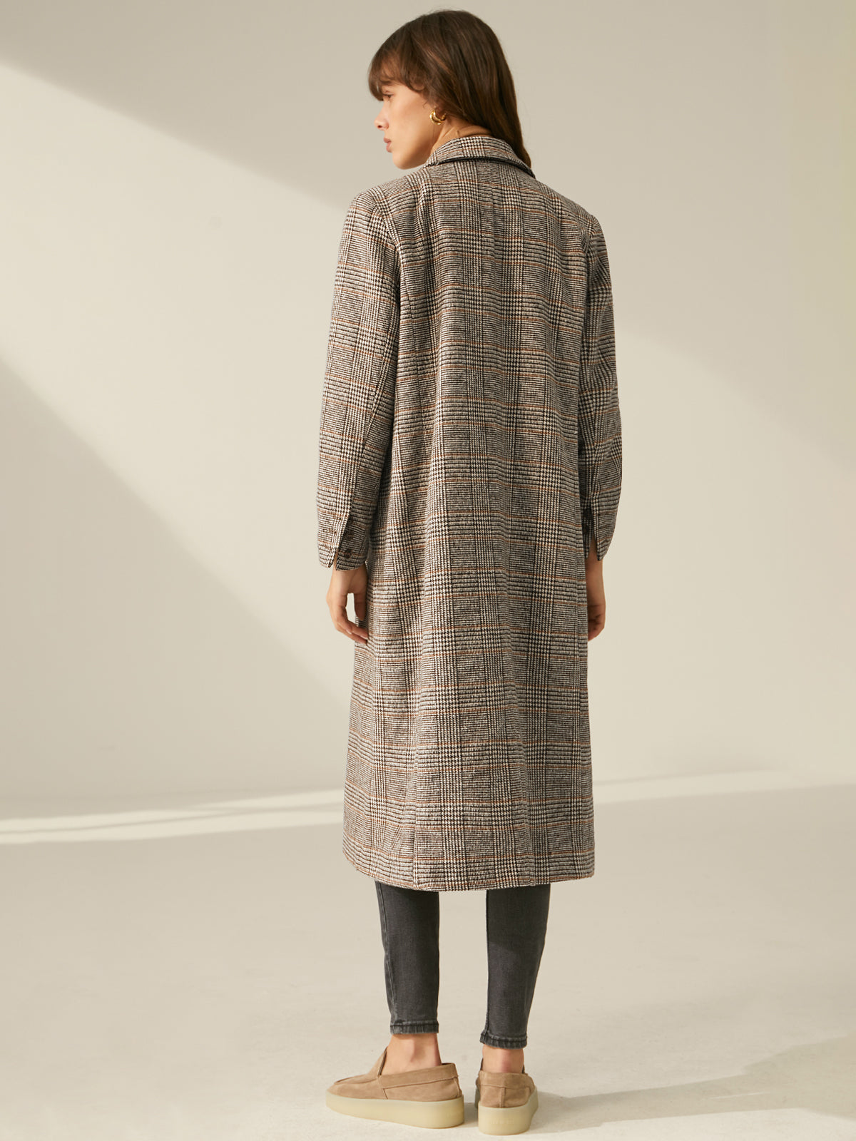 Valor Plaid Overcoat
