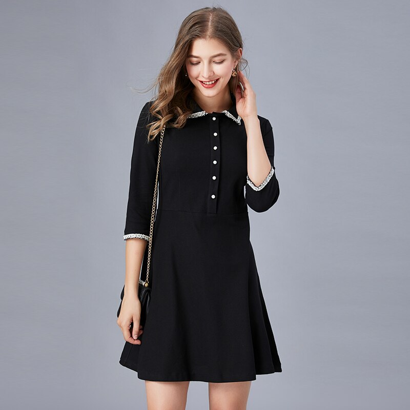 Taoyizhuai smart little black dress