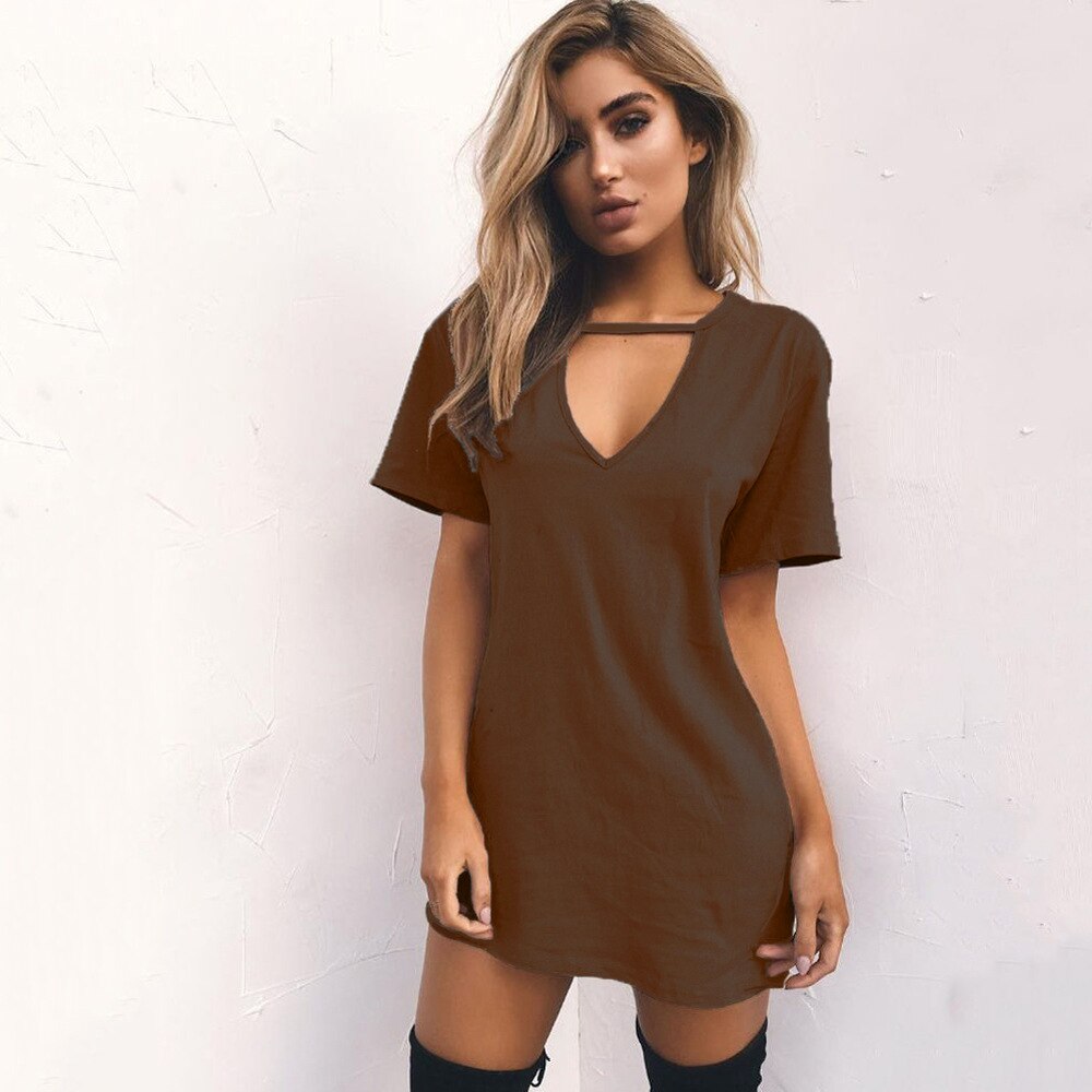 Nightwear Sleepwear Clubwear Party Loose Mini Dress