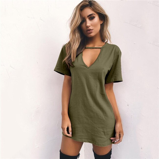 Nightwear Sleepwear Clubwear Party Loose Mini Dress