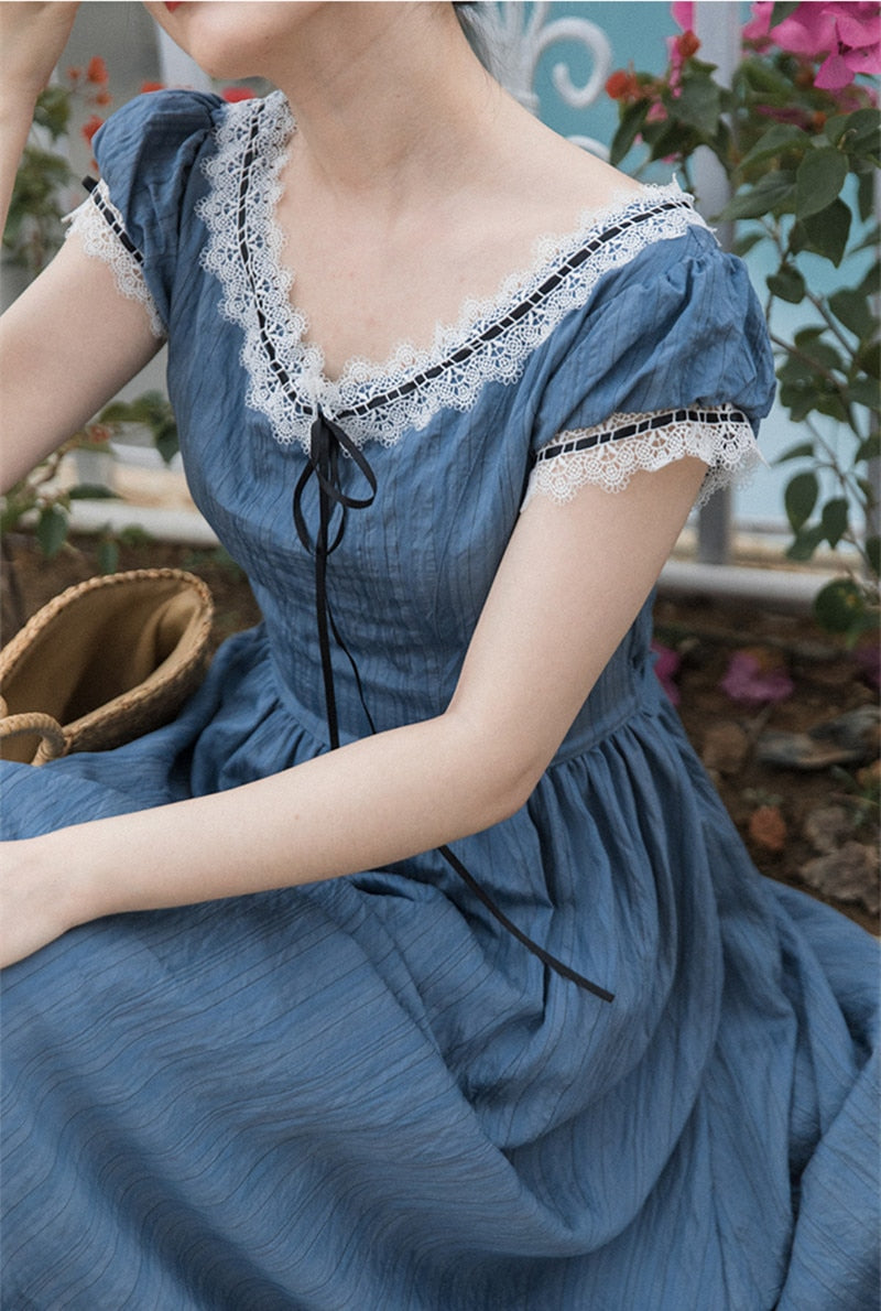 Summer Cottage Style Women Dress