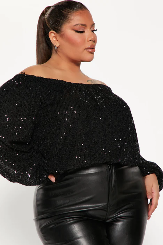 Sarah Sequin Top