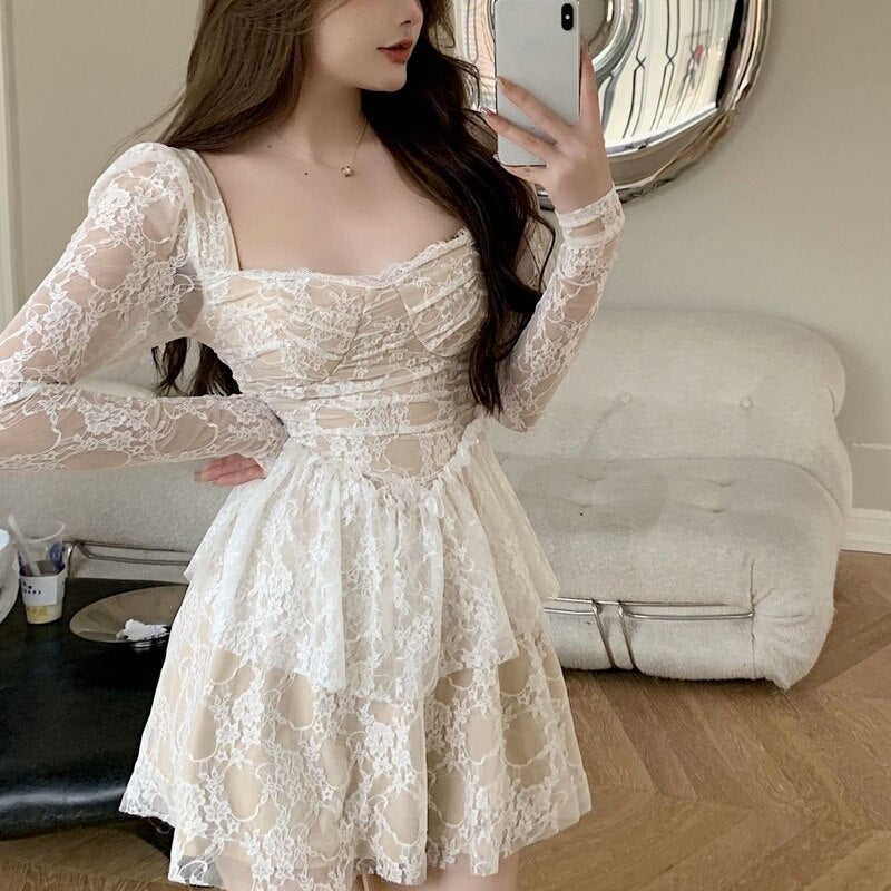 Summer Lace Fairy Dress