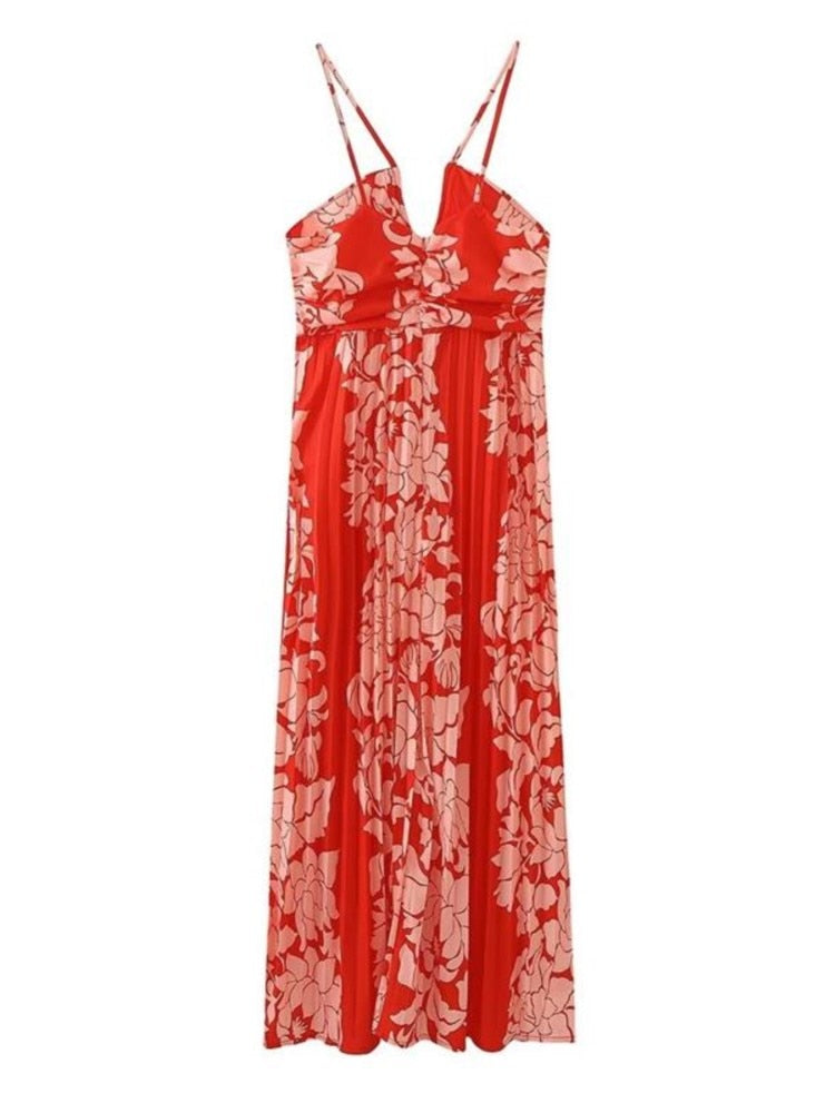 Fashion Sleeveless Backless High Waist Dresses