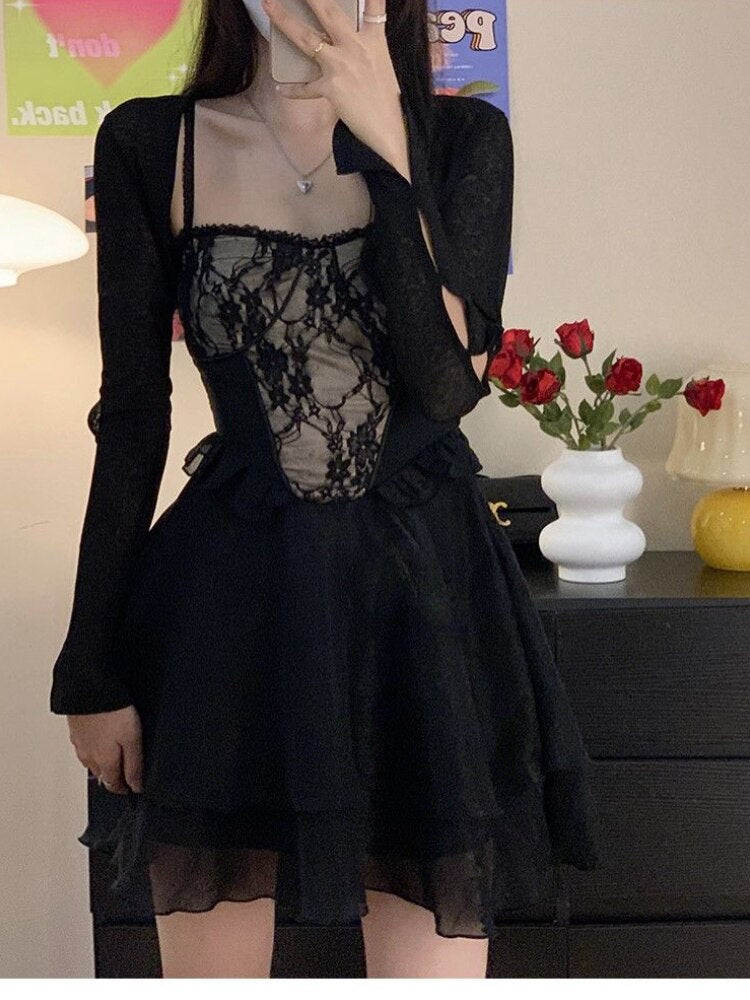 Summer Black Chic Dress