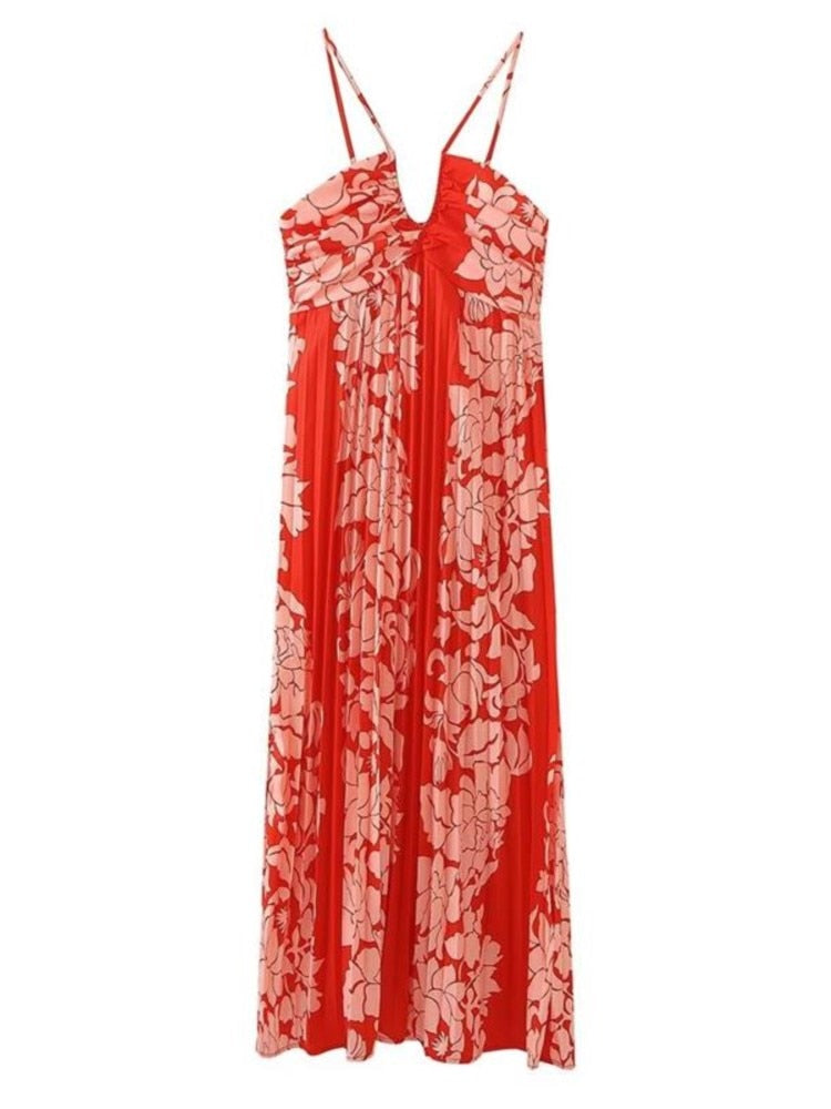 Fashion Sleeveless Backless High Waist Dresses