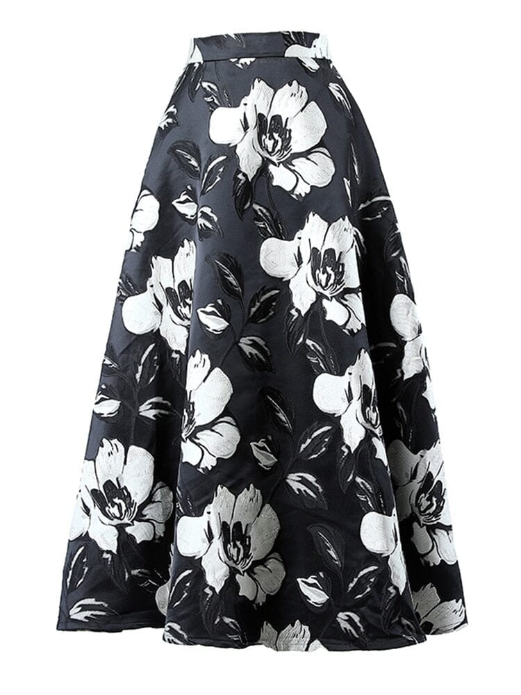 The Foliage High Waist Skirt - Multiple Colors