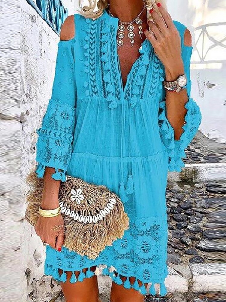 Female Casual Loose Long Party Dress