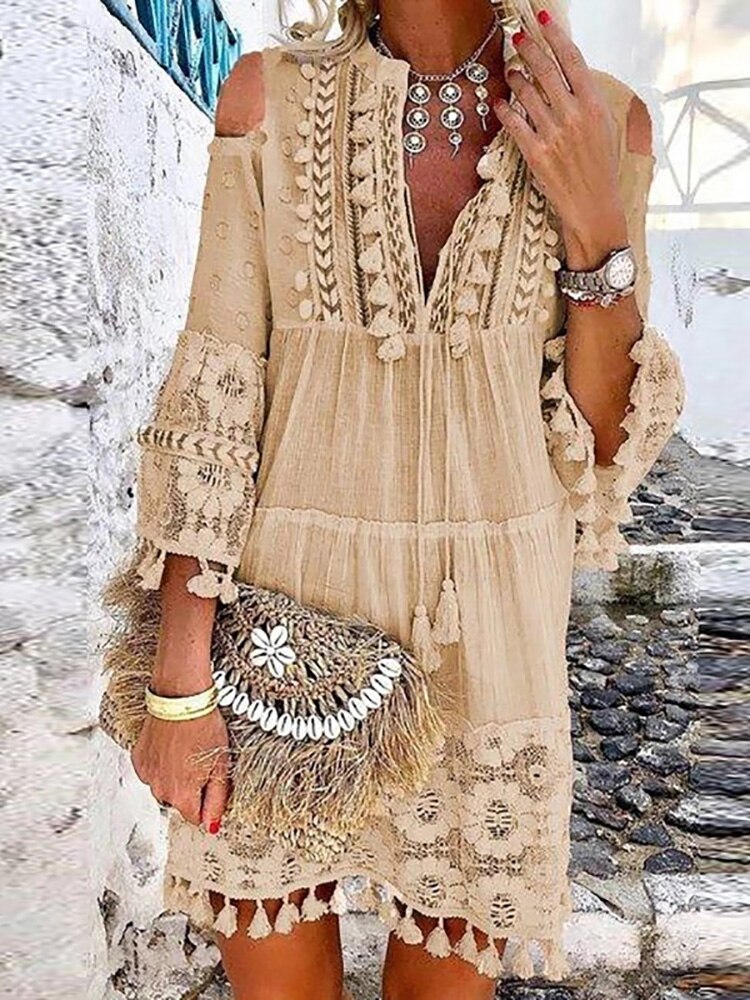 Female Casual Loose Long Party Dress