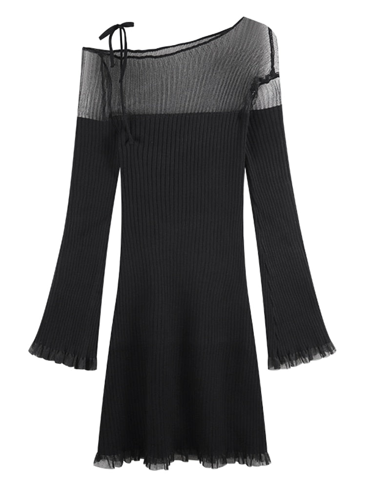 Slim Bodycon Y2k Mini Dress