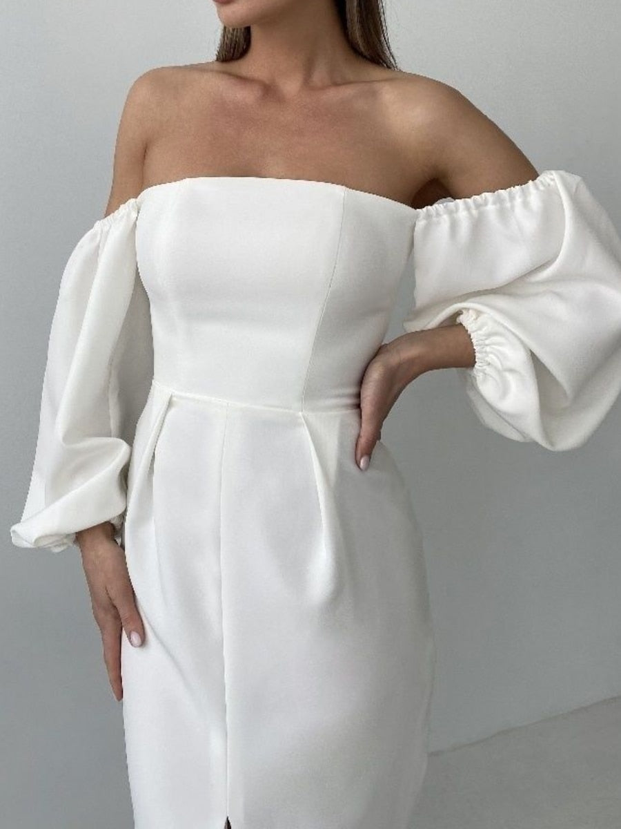 White Party Dress