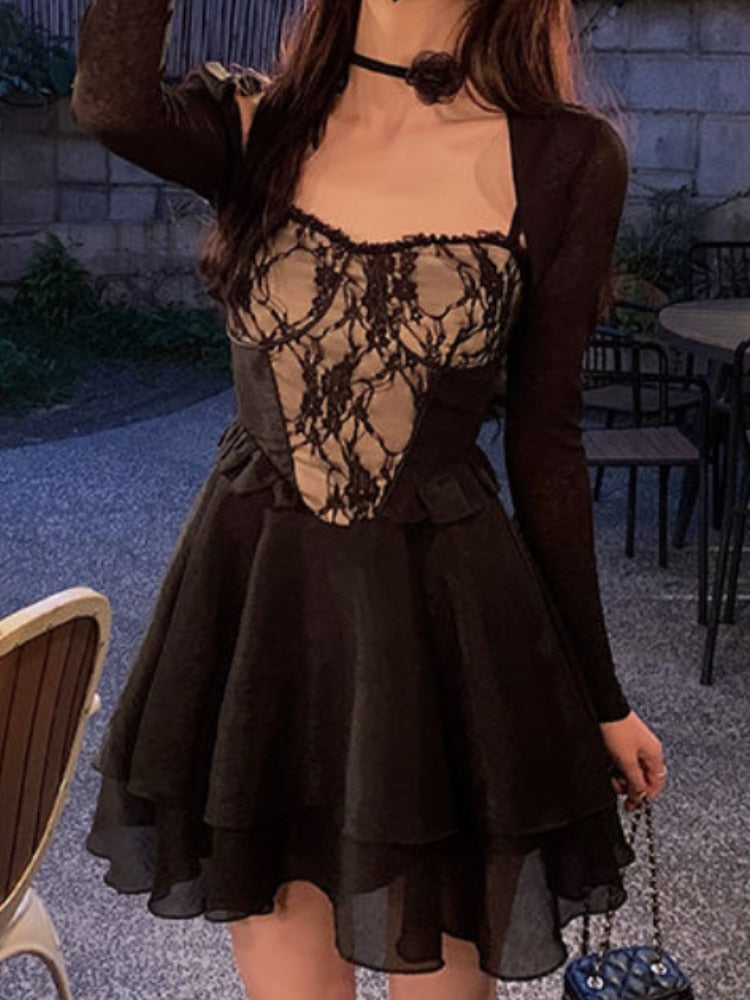 Summer Black Chic Dress