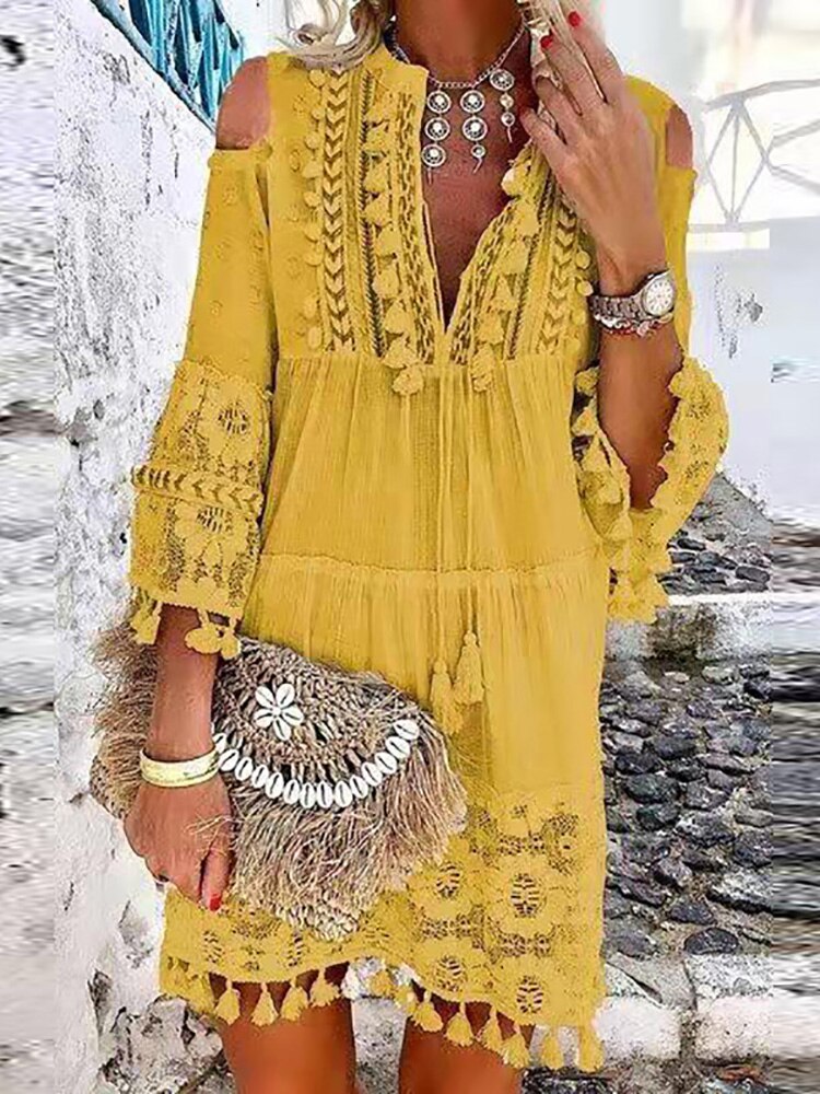 Female Casual Loose Long Party Dress