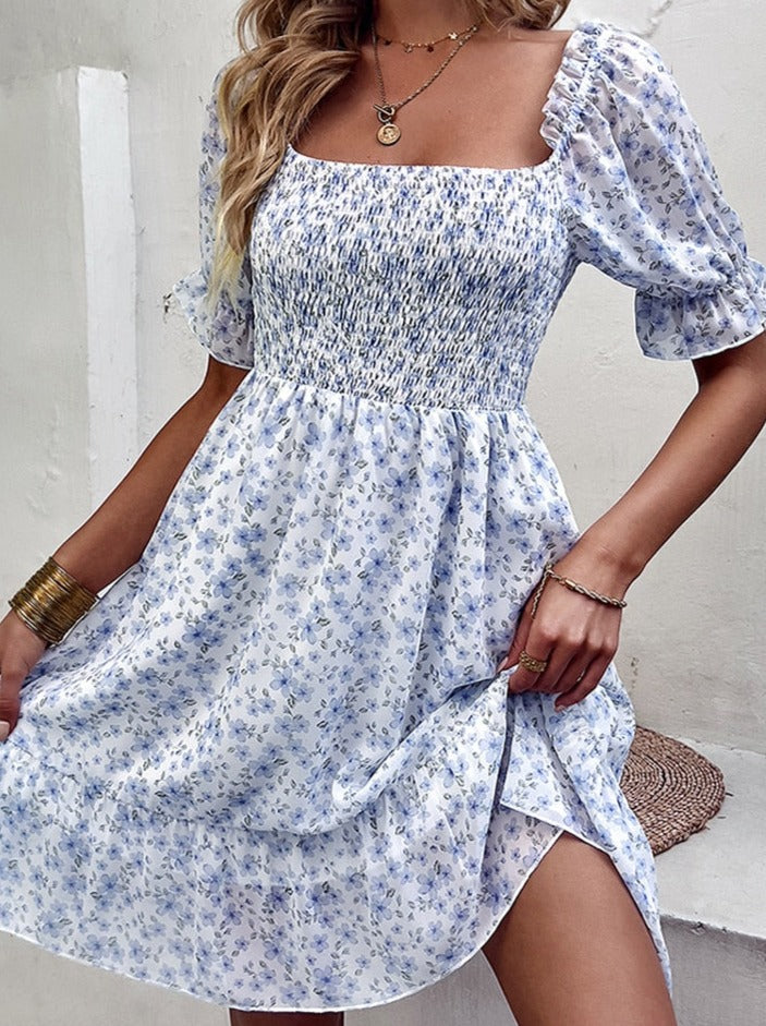 Summer Chiffon Midi Dress
