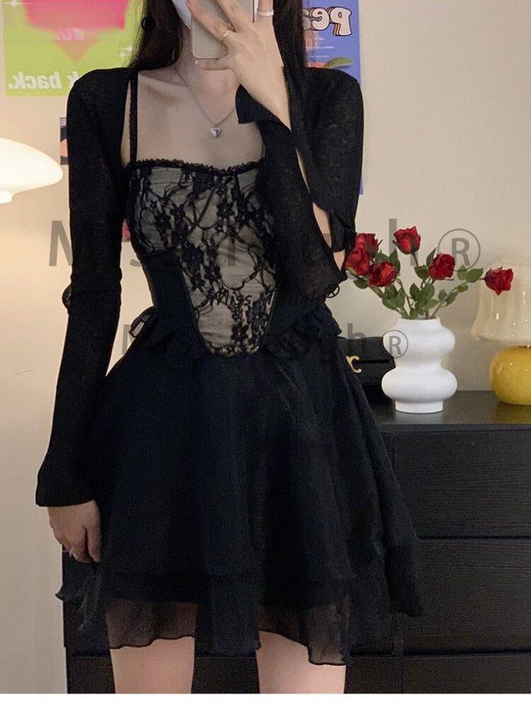 Summer Black Chic Dress