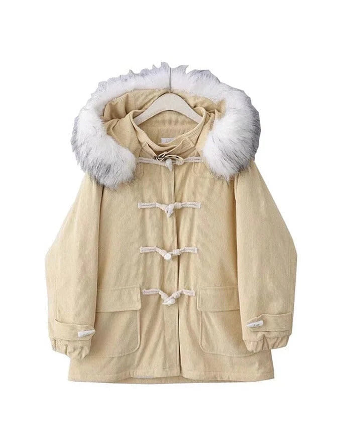 The Molly Oversized Faux Fur Hooded Winter Coat - Multiple Colors
