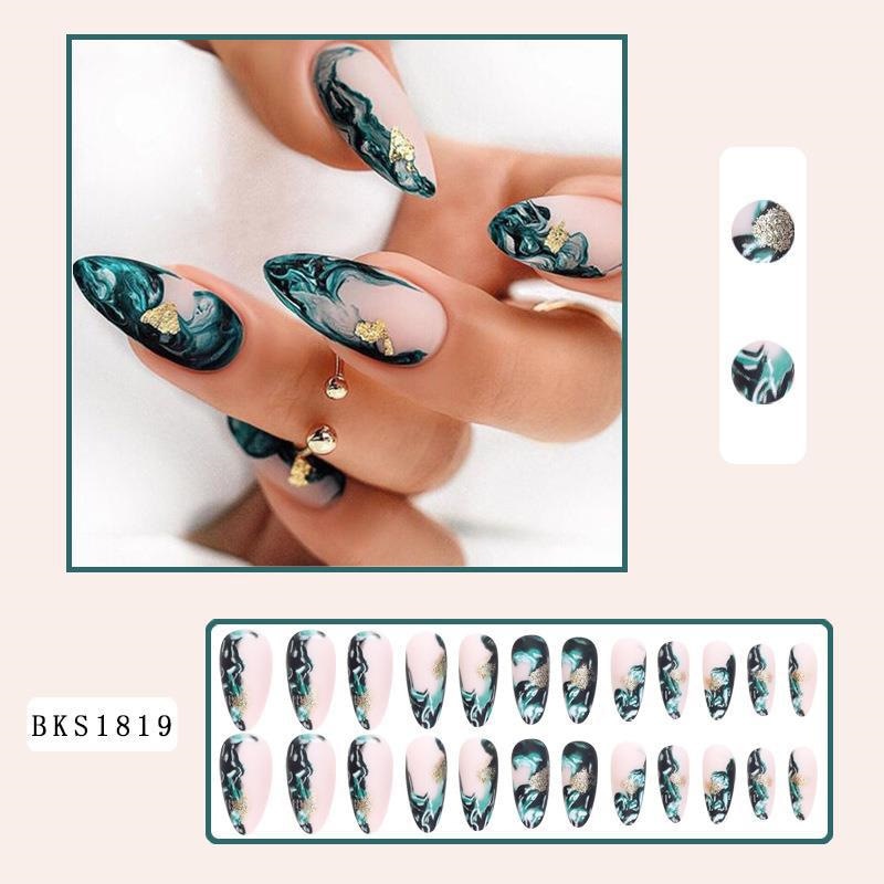 Simple French Wearable Fake Nails