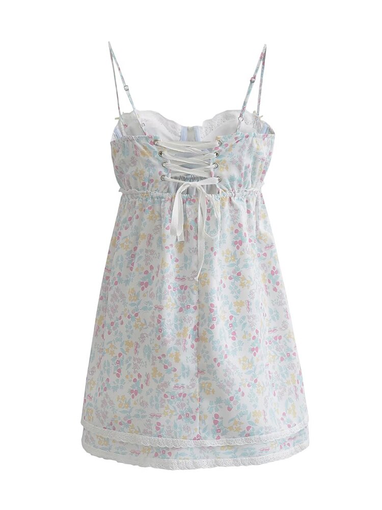 Sleeveless Ladies Summer Holiday Party Mini Dress