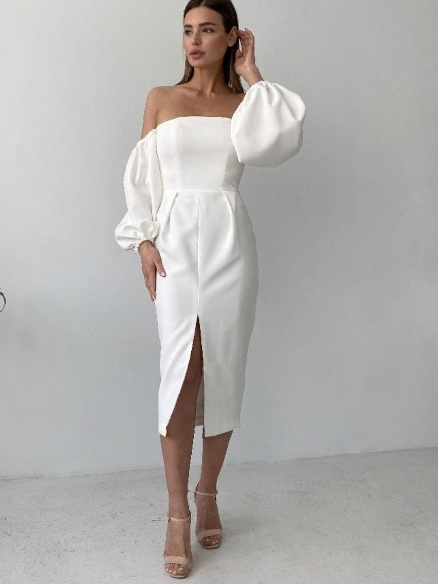 White Party Dress