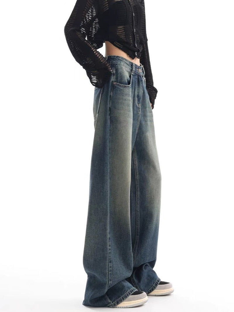 Vintage Wash 90's Baggy Boyfriend Jeans