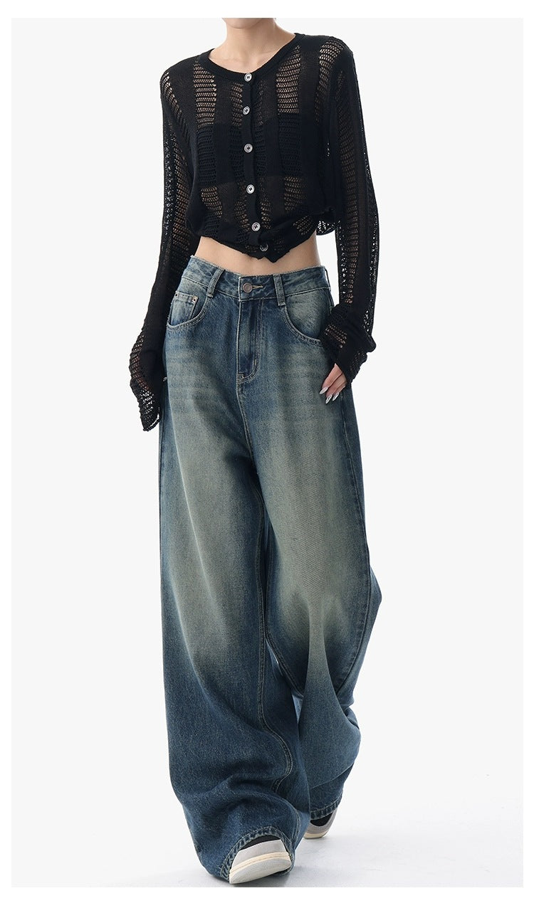 Vintage Wash 90's Baggy Boyfriend Jeans