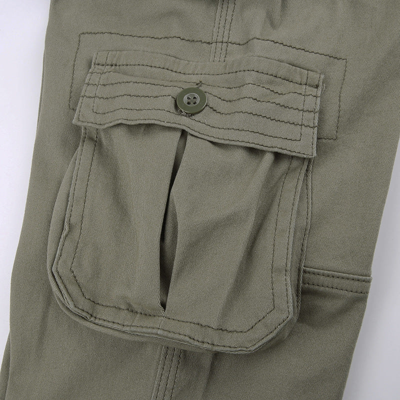 Vintage Pocket Baggy Cargo Jeans