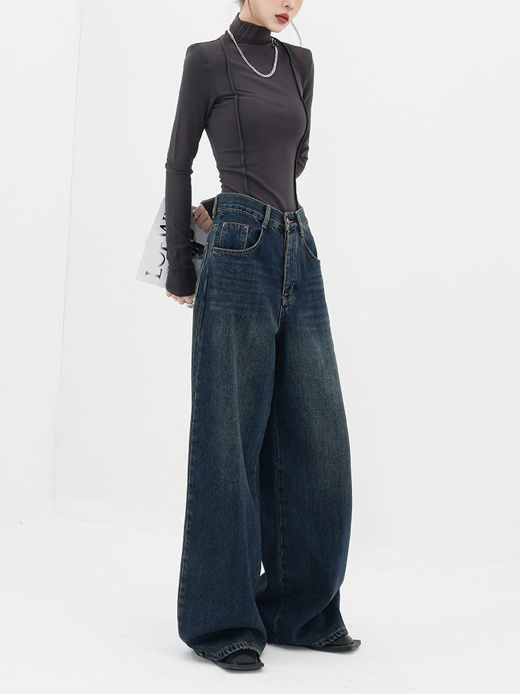 Vintage 90's Blue Wash Baggy Boyfriend Jeans