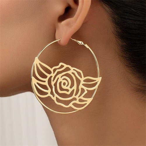 Rose Grandeur Big Hoops