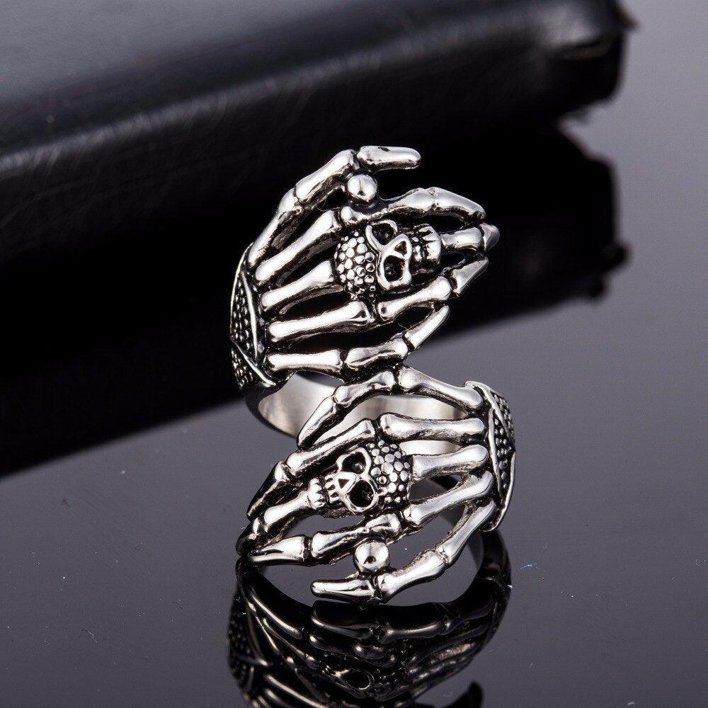 Stainless Steel Skull Ring