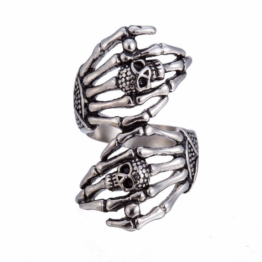 Stainless Steel Skull Ring