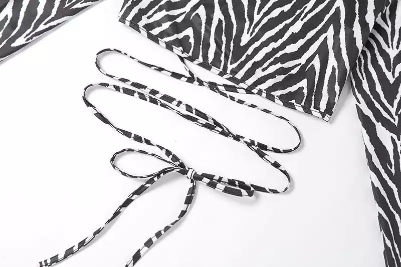 KRISTINA ZEBRA TOP