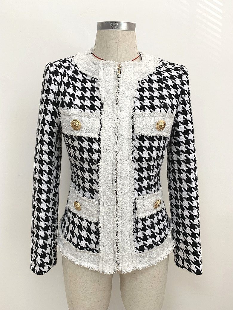 The Lorraine Tweed Zip Jacket