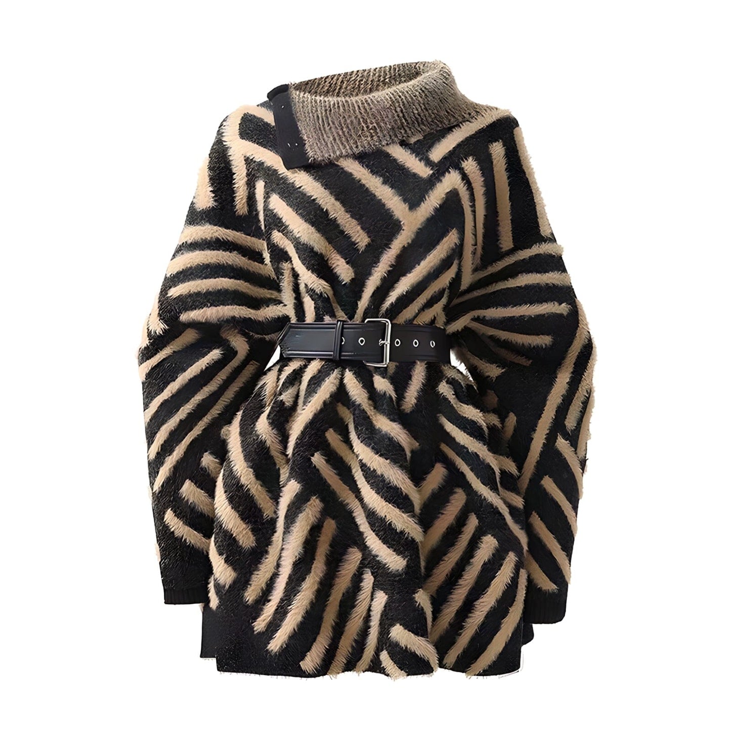 The Safari Pullover Turtleneck Blazer