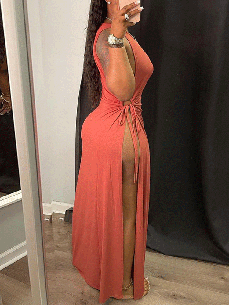 High Split Maxi Dress