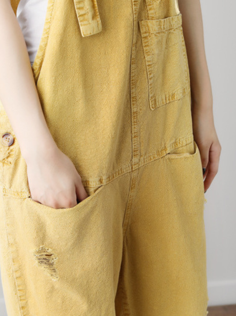 Wrangler Women's Denim Stylish Short Dungarees