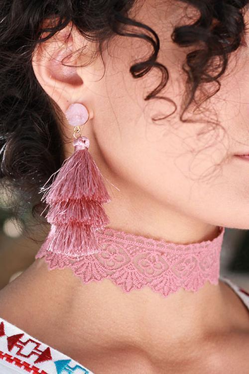 Layer Tassels Earring