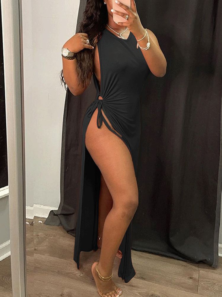 High Split Maxi Dress