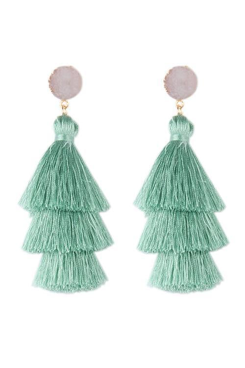 Layer Tassels Earring