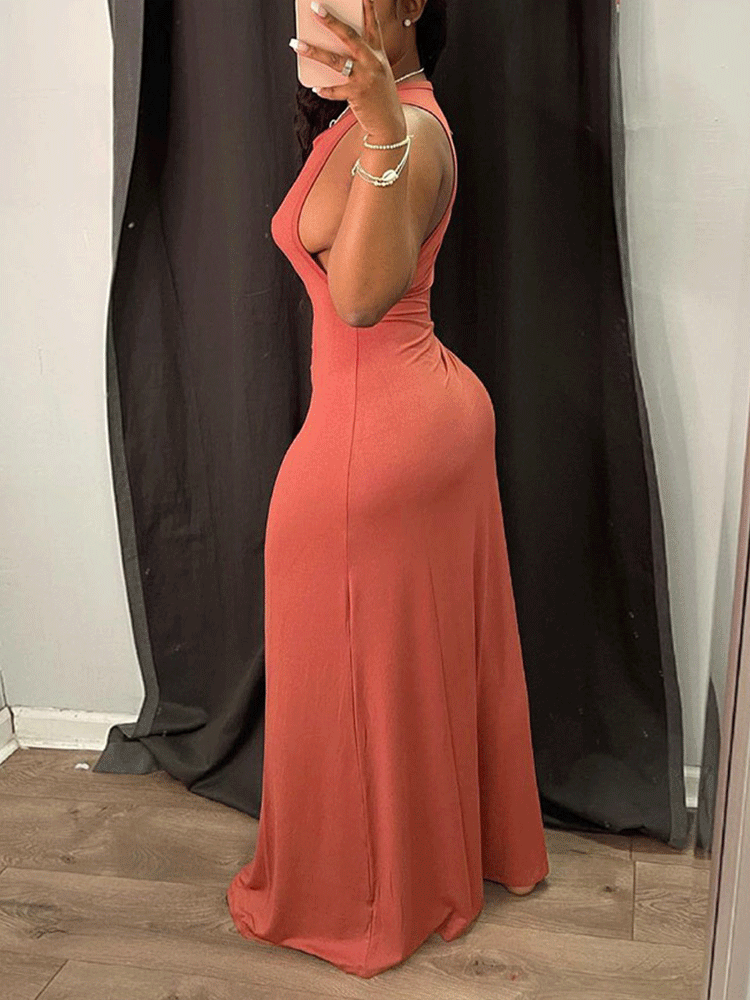 High Split Maxi Dress
