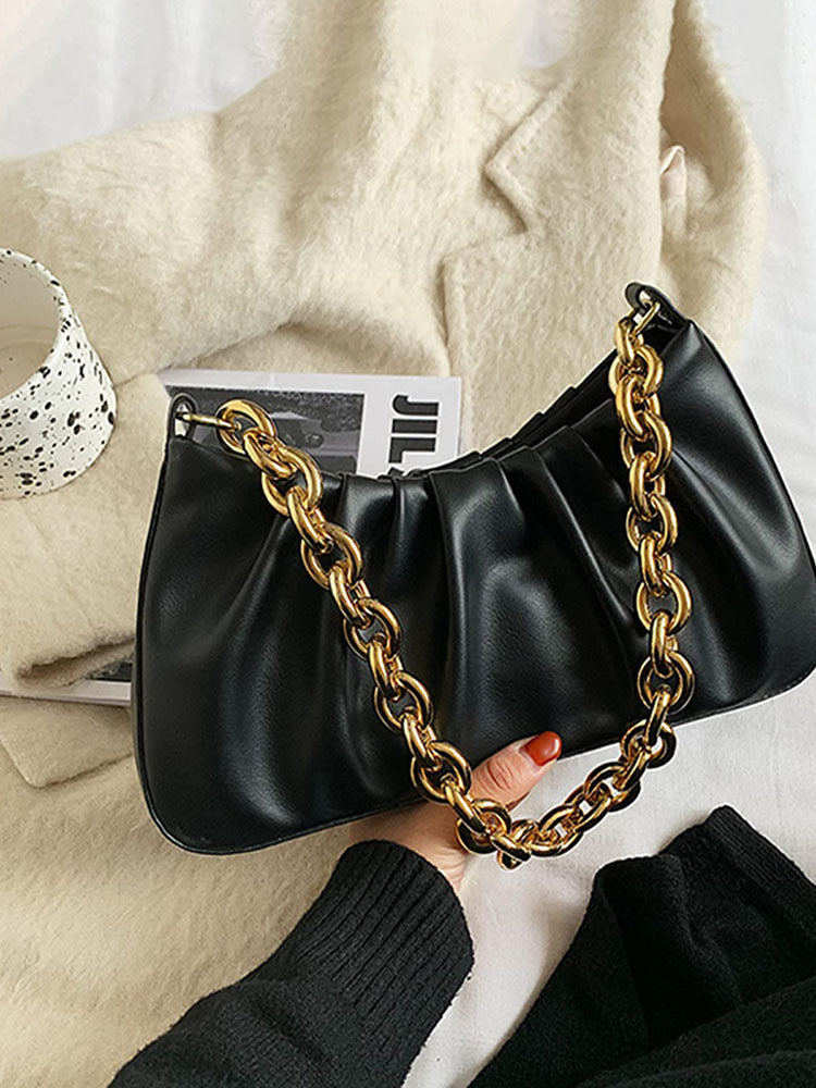 Solid Hobo Soft Bag