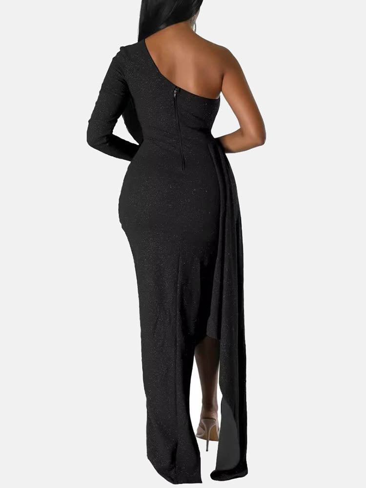 One Shoulder Formal Dress