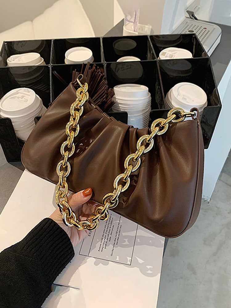 Solid Hobo Soft Bag