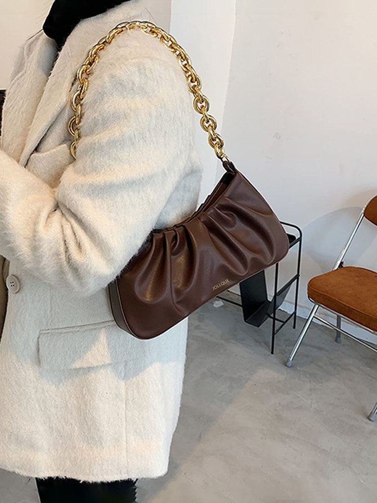 Solid Hobo Soft Bag