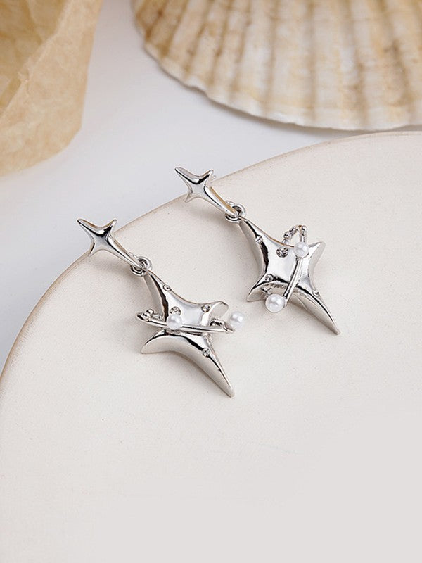 Rhinestone Decor Cosmos Astral Earring