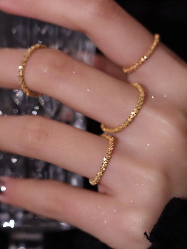 1pc Sparkling Glitter Ring
