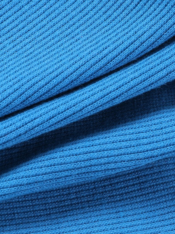 Patchwork Ribbed Knit Crop Cami Top